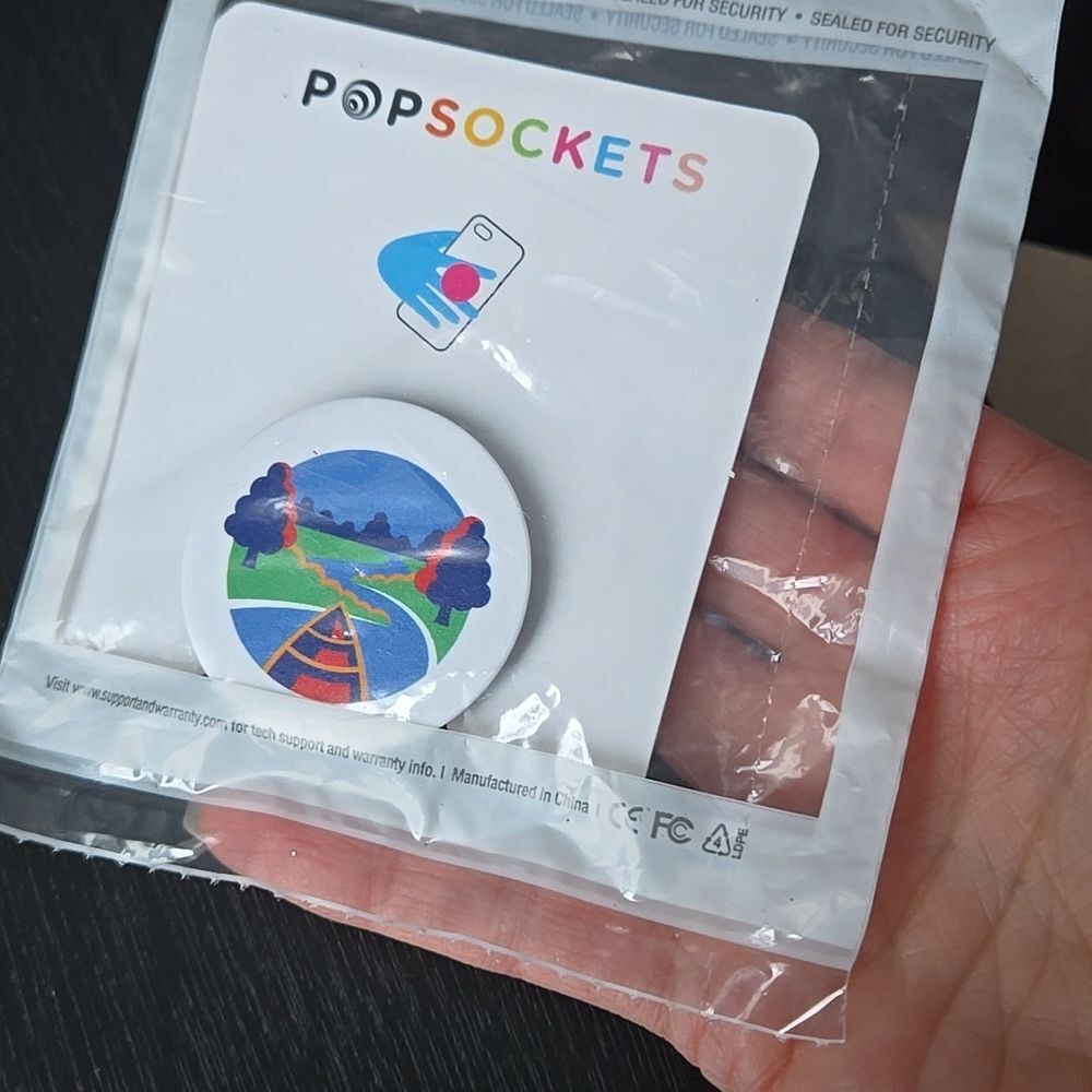 Phone pop socket Canoe. popgrip new swag Small Business Essential office Unisex - Picture 3 of 10